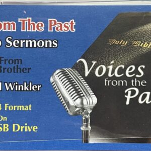 05 - Voices From The Past DVD Series: Wendell Winkler ON FLASH DRIVE