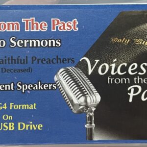 10 - Voices From The Past DVD Series: Various Speakers ON FLASH DRIVE
