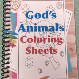 God's Animals Coloring Book